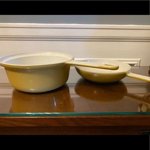 Vintage Descoware Pot and Pan